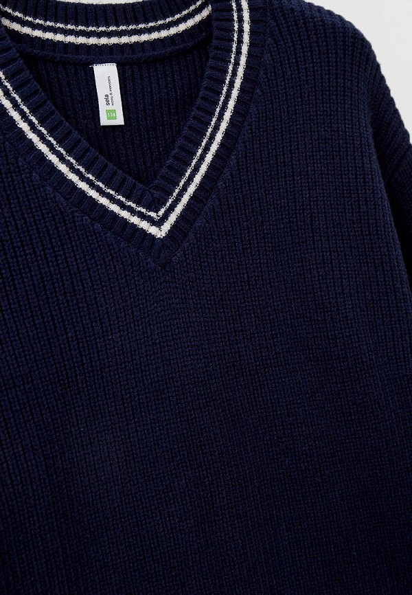 Пуловер для мальчика Sela цвет синий  Фото 3