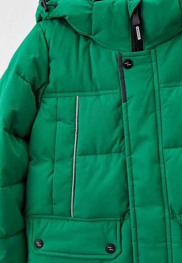 Куртка для мальчика утепленная Brostem цвет зеленый  Фото 4