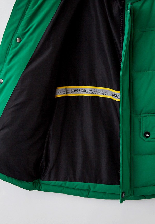 Куртка для мальчика утепленная Brostem цвет зеленый  Фото 5