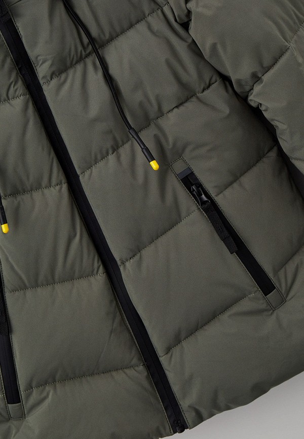 Куртка для мальчика утепленная Brostem цвет хаки  Фото 3