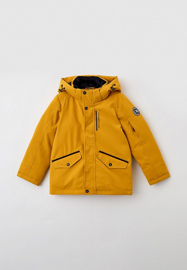 Куртка для мальчика утепленная Brostem цвет желтый 