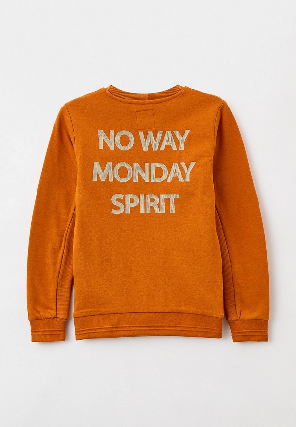 Свитшот Juno оранжевый, размер 134, фото 2