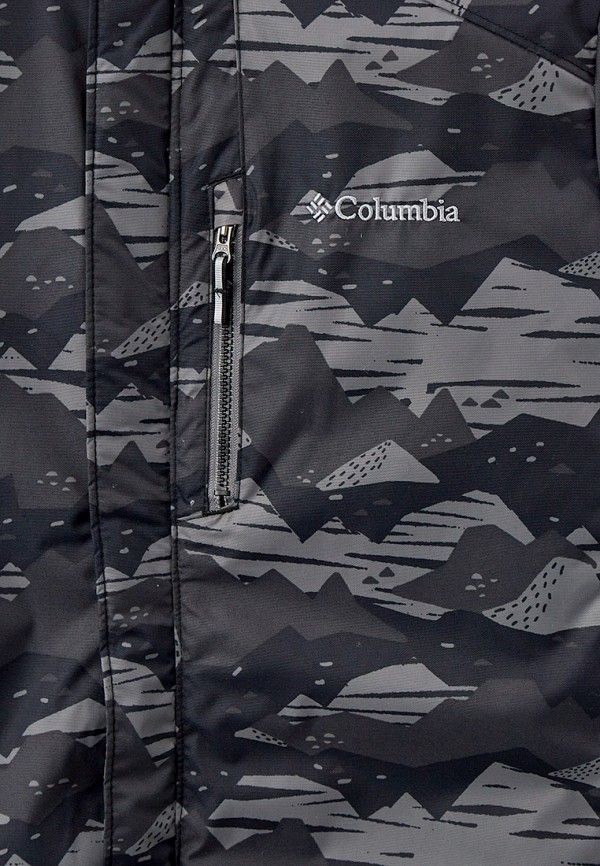 Куртка для мальчика горнолыжная Columbia цвет серый  Фото 4