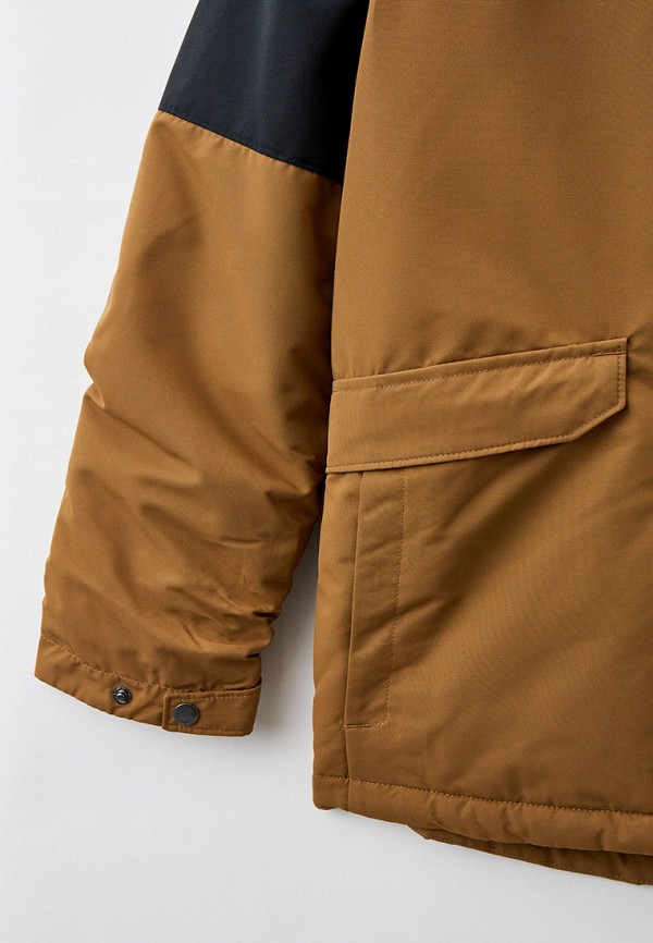 Куртка для мальчика горнолыжная Columbia цвет коричневый  Фото 4