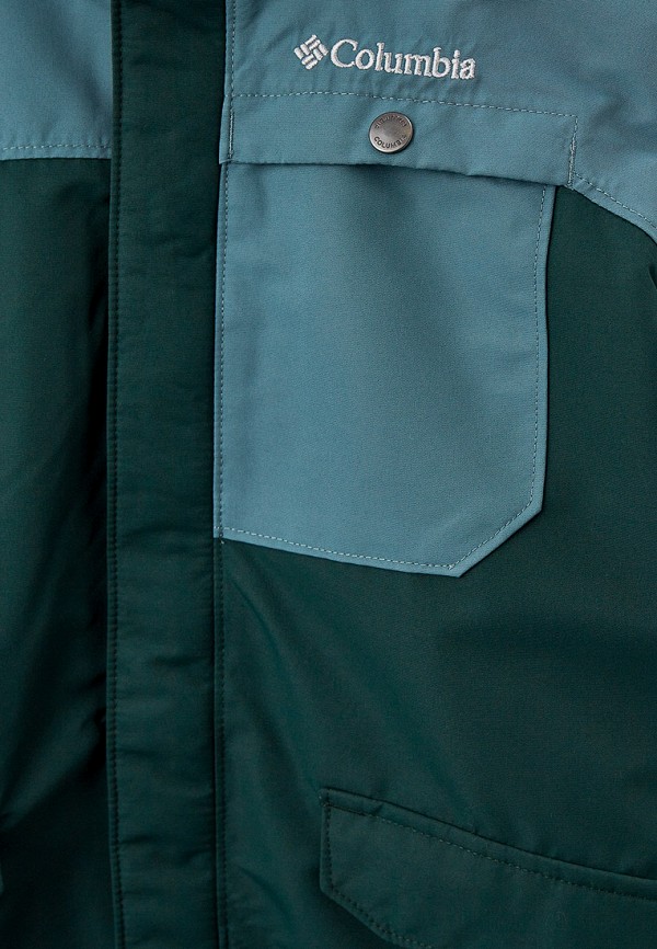 Куртка для мальчика горнолыжная Columbia цвет зеленый  Фото 3