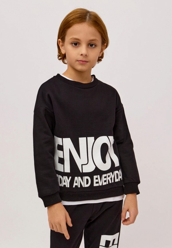 Свитшот Modis черный, размер 98, фото 3