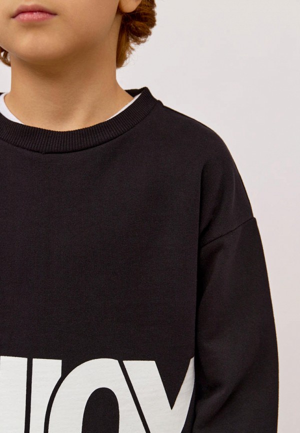 Свитшот Modis черный, размер 98, фото 6