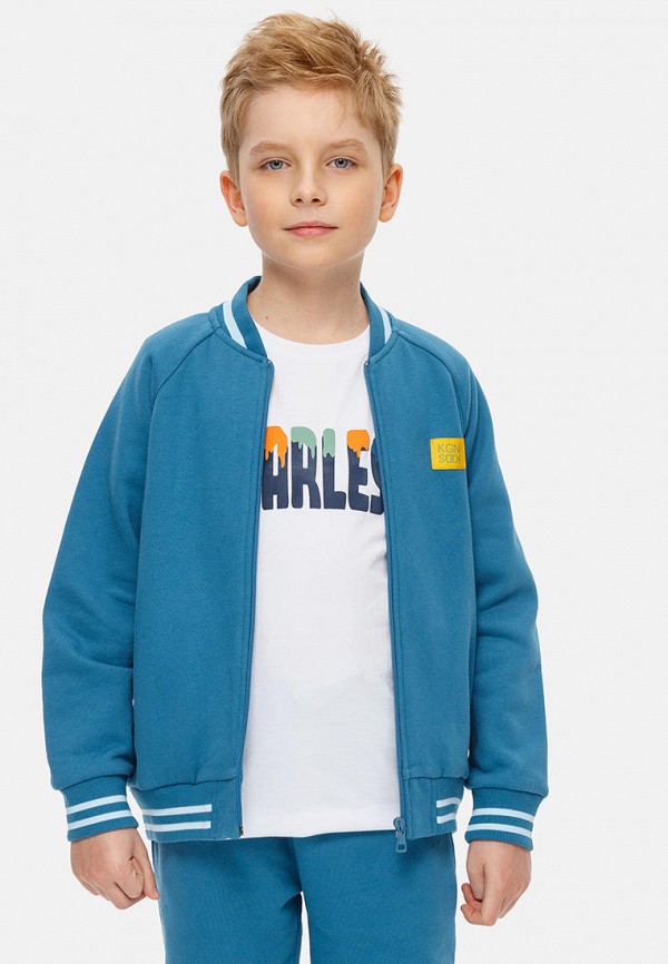 Олимпийка Kogankids бирюзовый, размер 134, фото 6