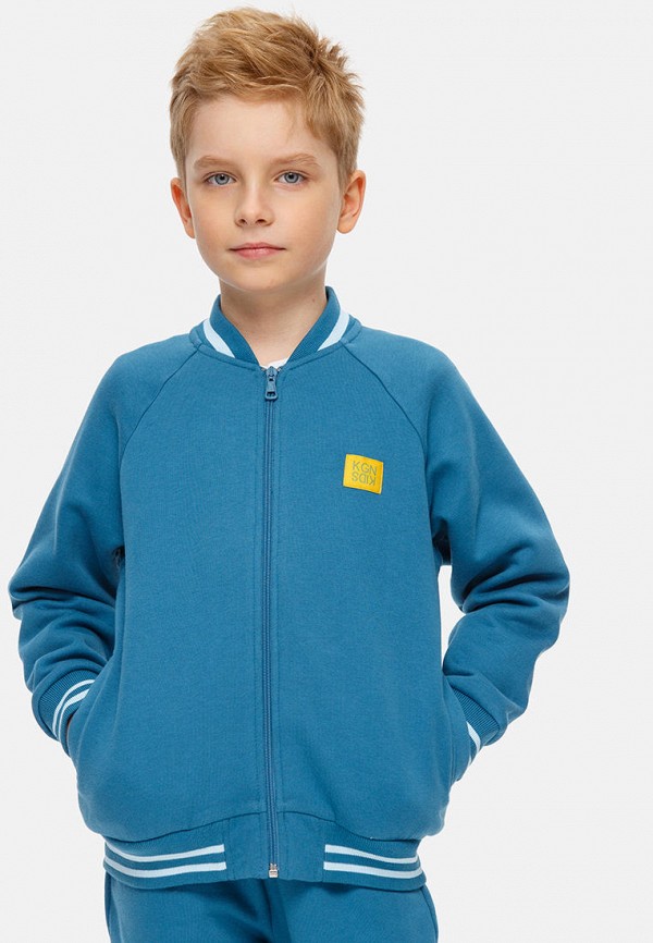 Олимпийка Kogankids бирюзовый, размер 134, фото 3