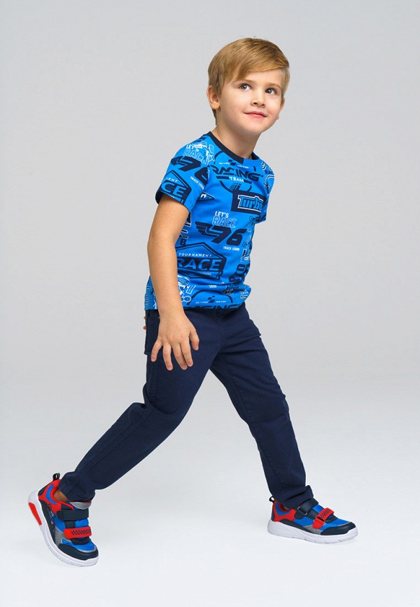 Брюки PlayToday синий, размер 98, фото 4