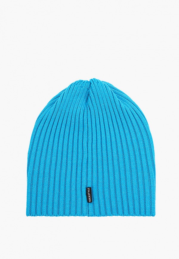 Шапка и снуд Nikastyle голубой, размер 50, фото 2