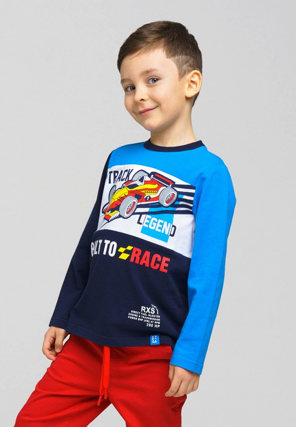 Лонгслив PlayToday синий, размер 98, фото 4