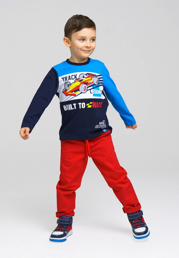 Лонгслив PlayToday синий, размер 98, фото 5