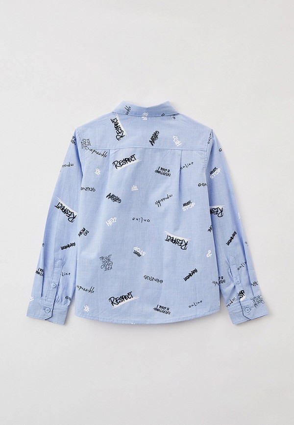 Рубашка Acoola голубой, размер 122, фото 2