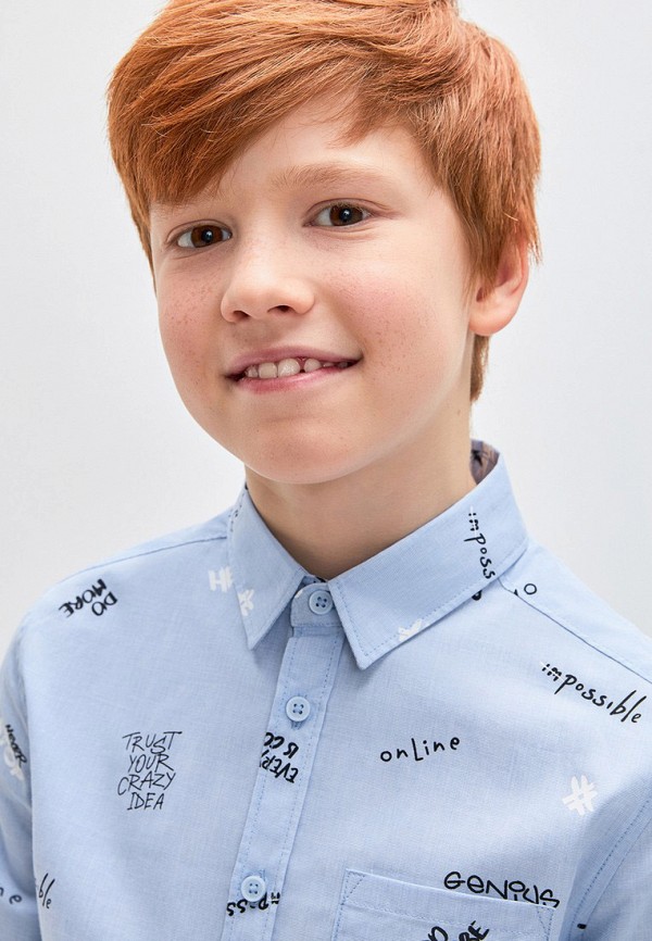 Рубашка Acoola голубой, размер 122, фото 6