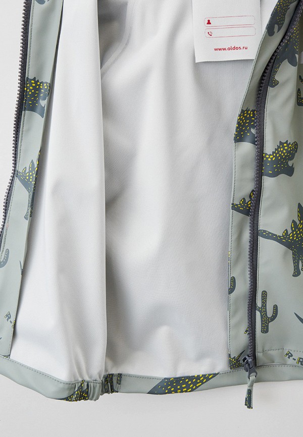 Куртка Oldos серый, размер 128, фото 5