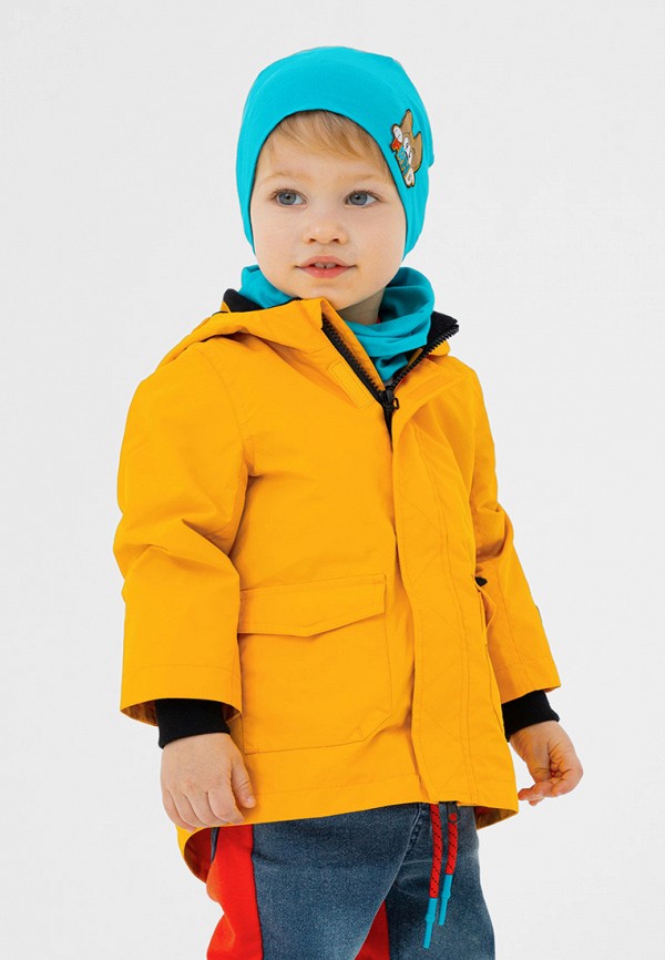 Парка PlayToday желтый, размер 86, фото 6