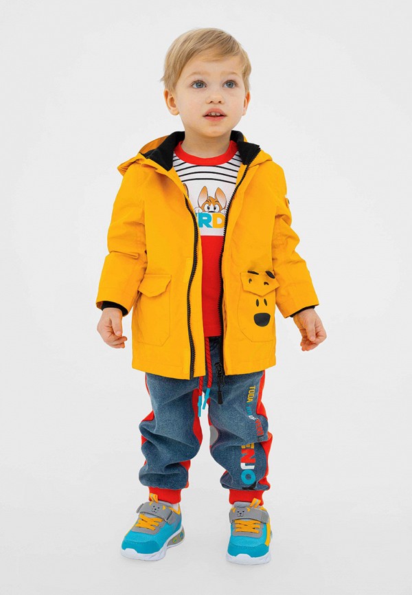 Парка PlayToday желтый, размер 86, фото 7