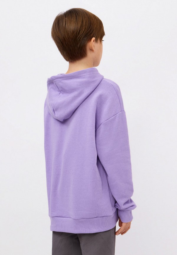 Худи Modis фиолетовый, размер 140, фото 6