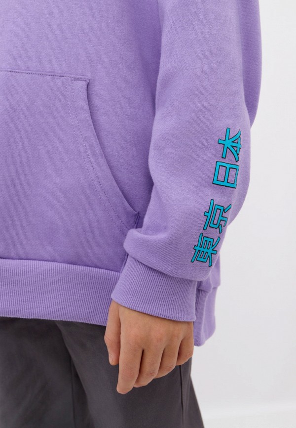 Худи Modis фиолетовый, размер 140, фото 8