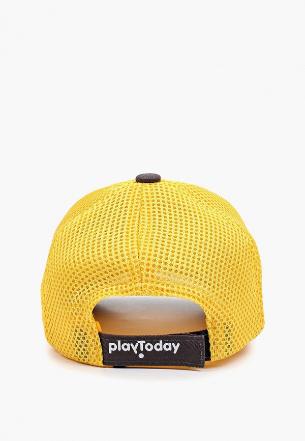 Бейсболка PlayToday желтый, размер 52, фото 2