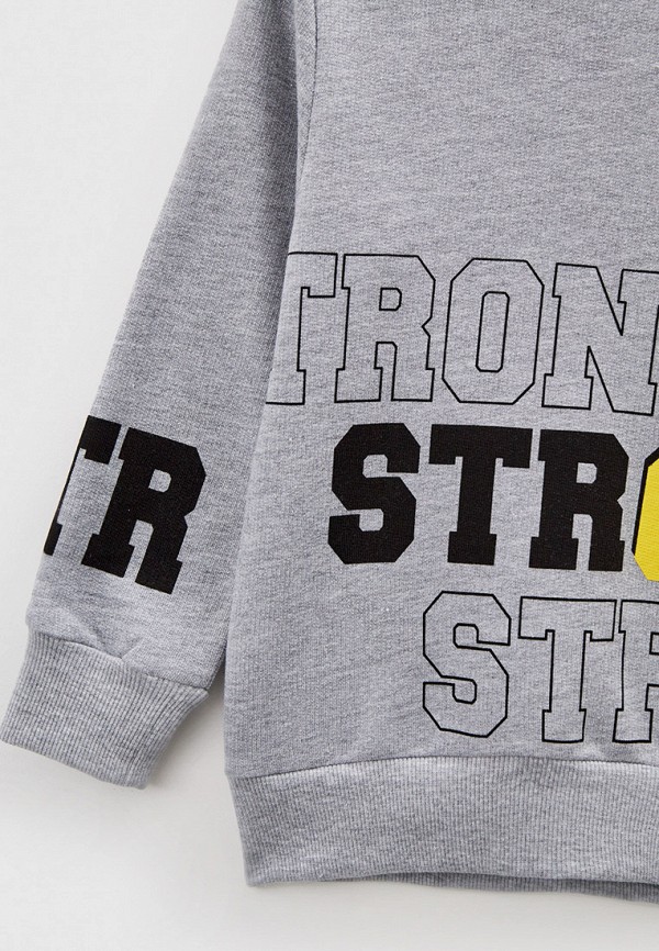 Свитшот Modis серый, размер 98, фото 3