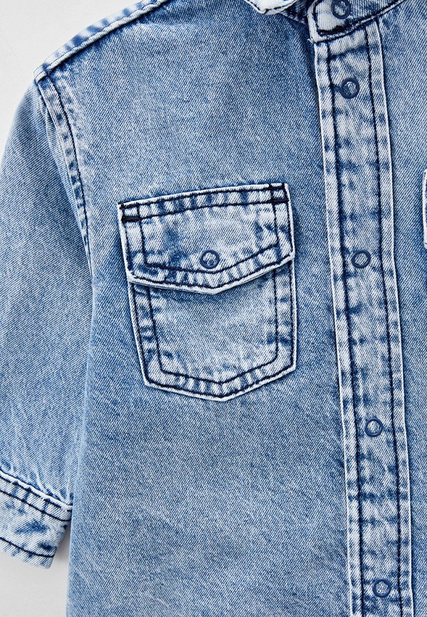 Рубашка для мальчика джинсовая Gloria Jeans  Фото 3