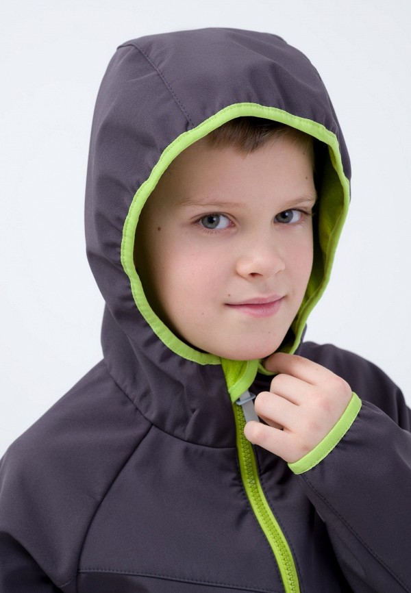 Куртка Sherysheff серый, размер 128, фото 5