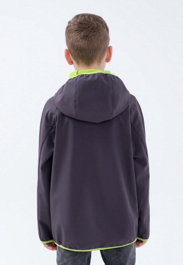 Куртка Sherysheff серый, размер 128, фото 6