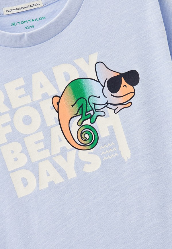 Футболка Tom Tailor голубой, размер 12, фото 3