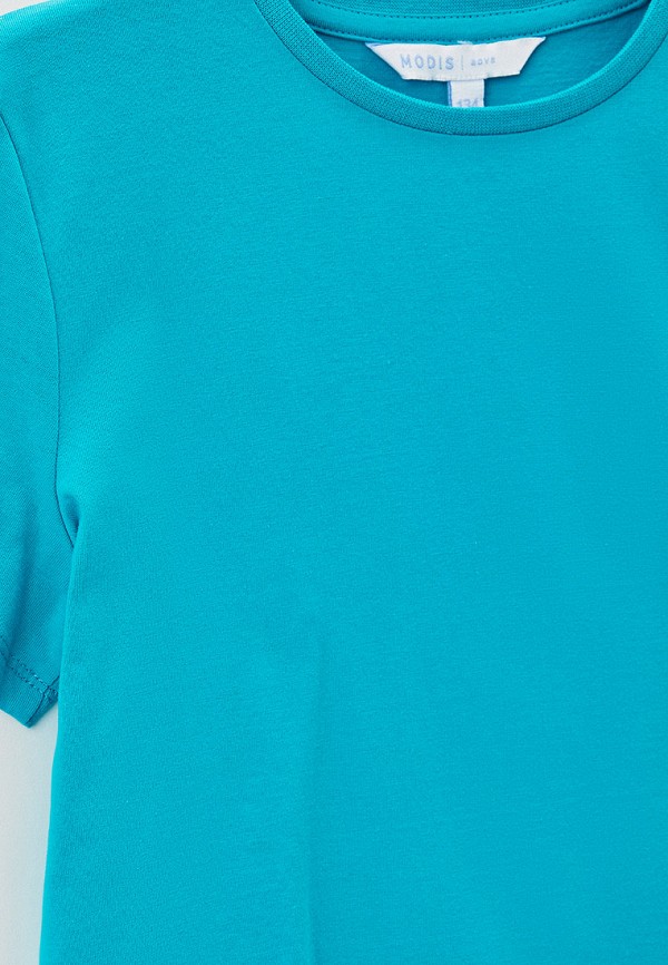 Футболка Modis бирюзовый, размер 152, фото 3