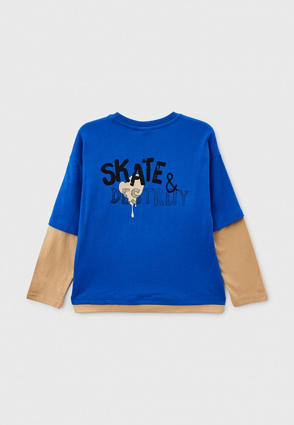 Лонгслив Coccodrillo синий, размер 140, фото 2