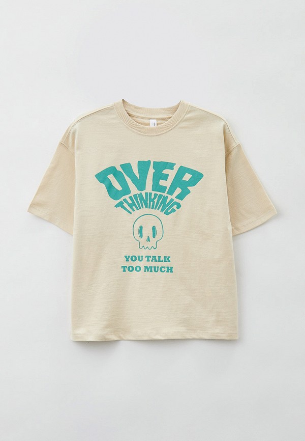 

Футболка Sela, Бежевый, Exclusive online