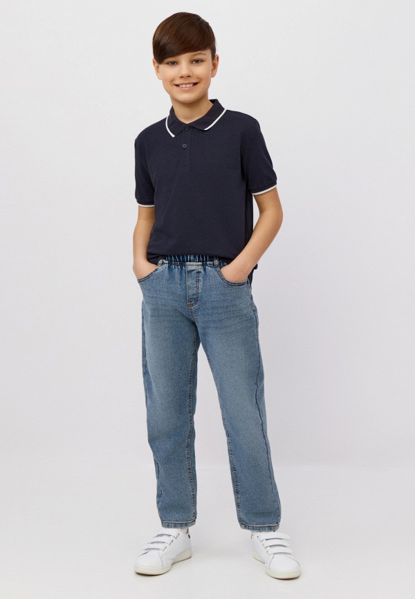 Поло Modis синий, размер 140, фото 4