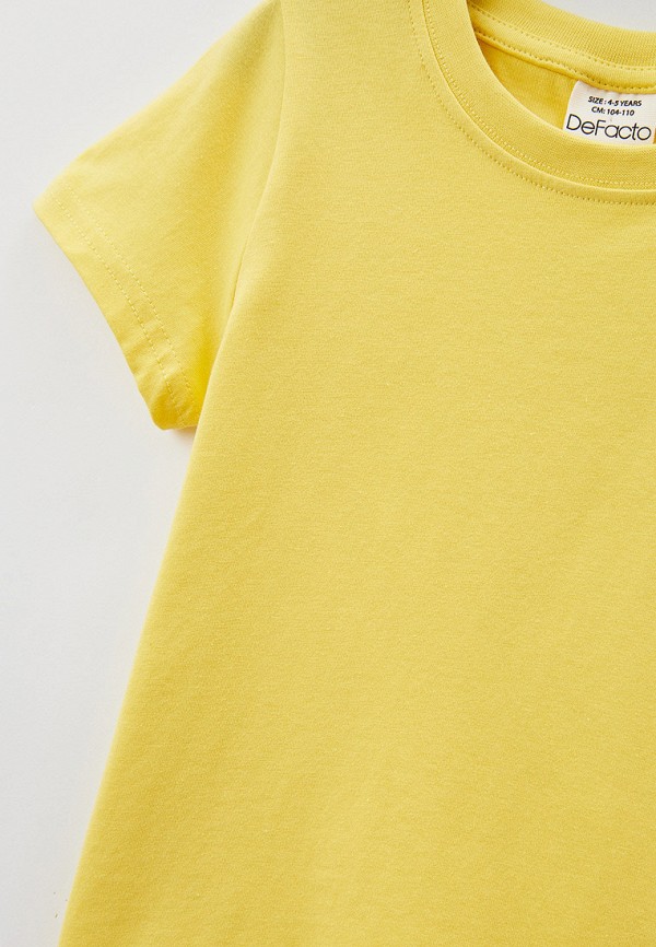 Футболка D&F желтый, размер 12, фото 3