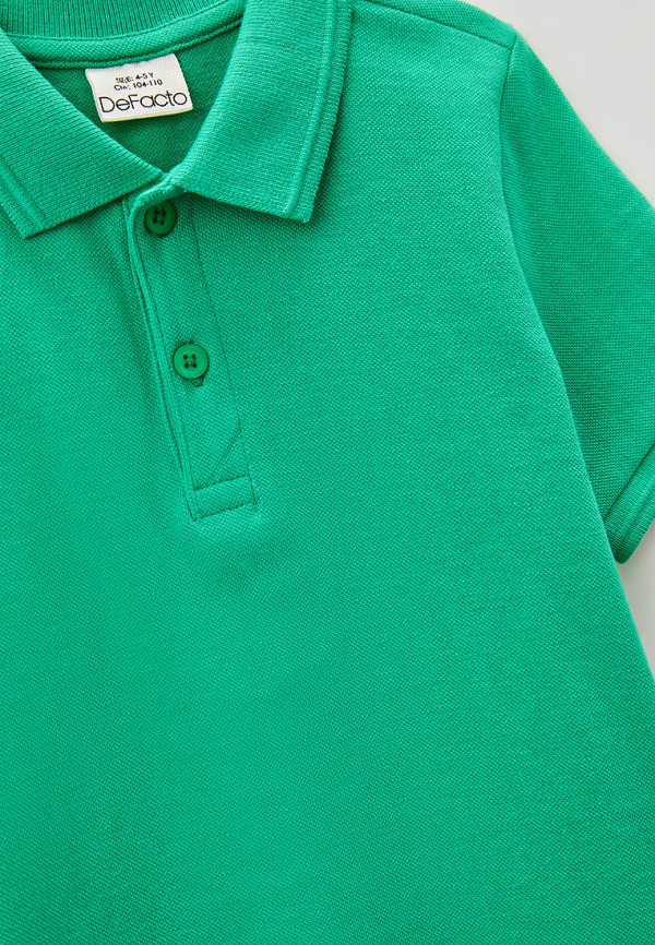 Поло D&F зеленый, размер 12, фото 3