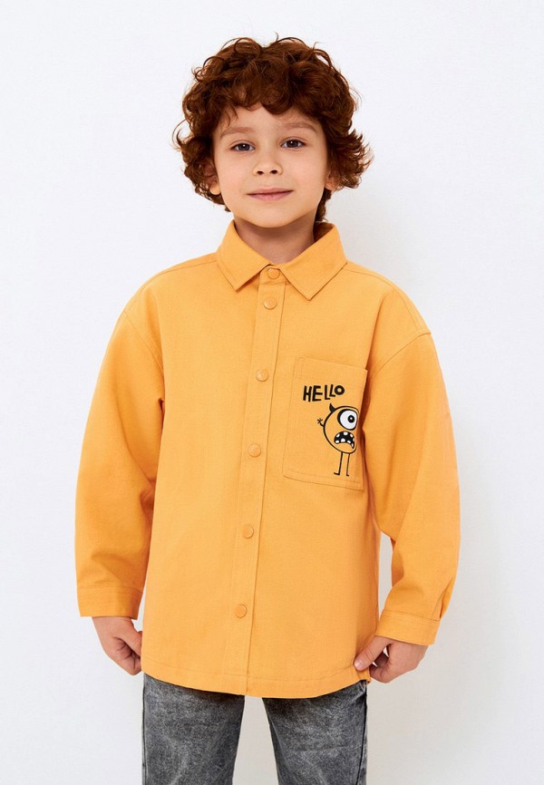 Рубашка Acoola оранжевый, размер 128, фото 4