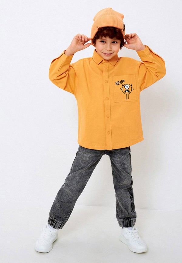 Рубашка Acoola оранжевый, размер 128, фото 5