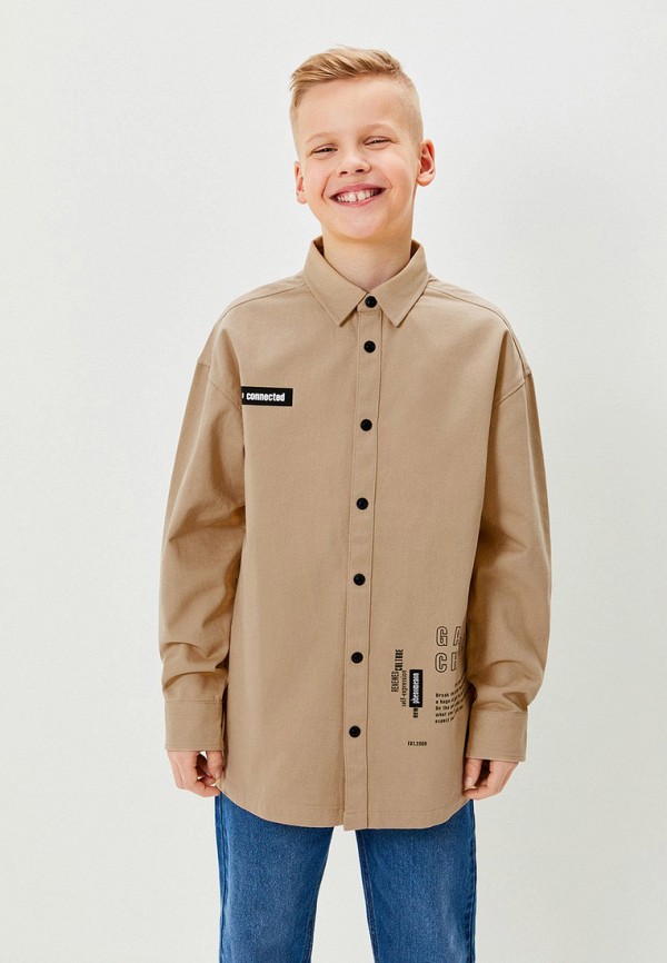 Рубашка Acoola бежевый, размер 134, фото 4