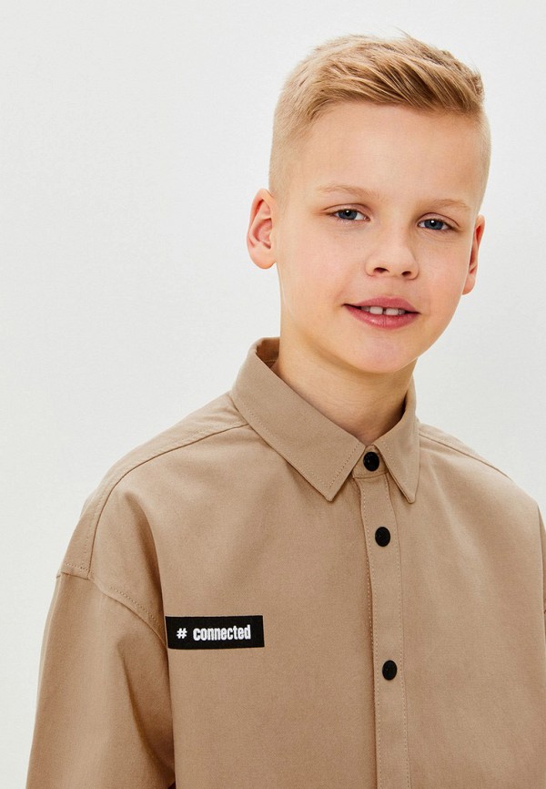 Рубашка Acoola бежевый, размер 134, фото 7