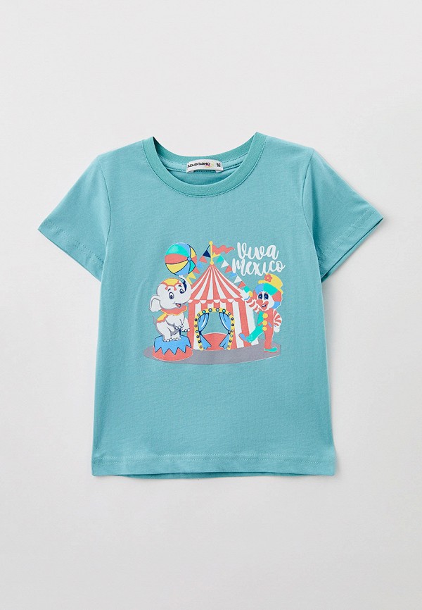 

Футболка Elementarno, Бирюзовый, Elementarno MP002XB02081