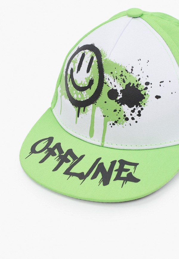 Бейсболка PlayToday зеленый, размер 50, фото 3