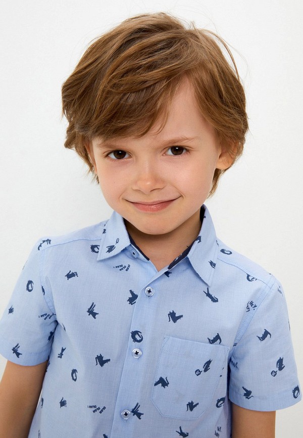 Рубашка Acoola голубой, размер 110, фото 5