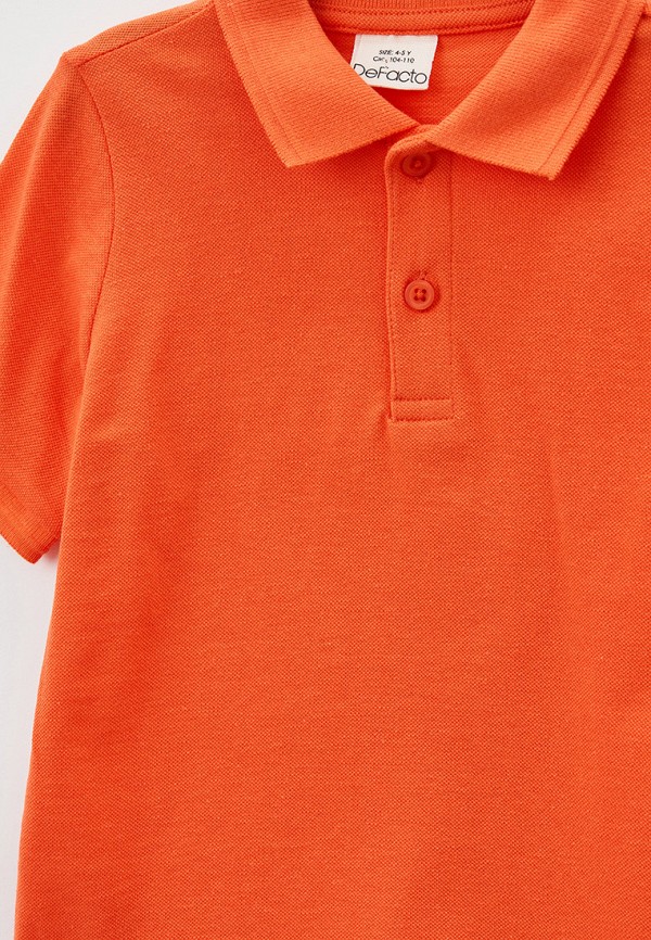 Поло D&F оранжевый, размер 13, фото 3