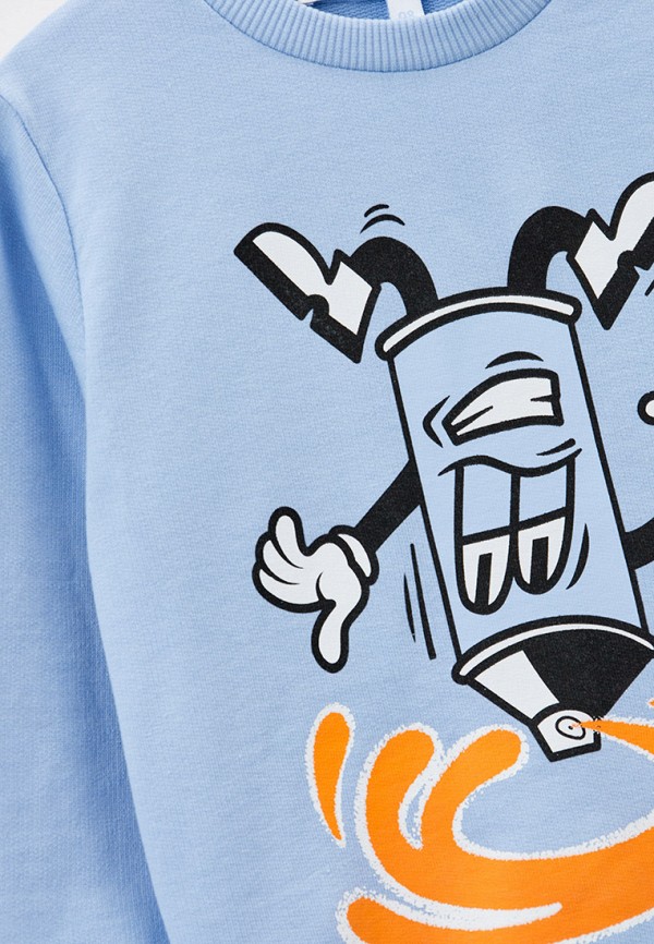 Свитшот Modis голубой, размер 104, фото 3