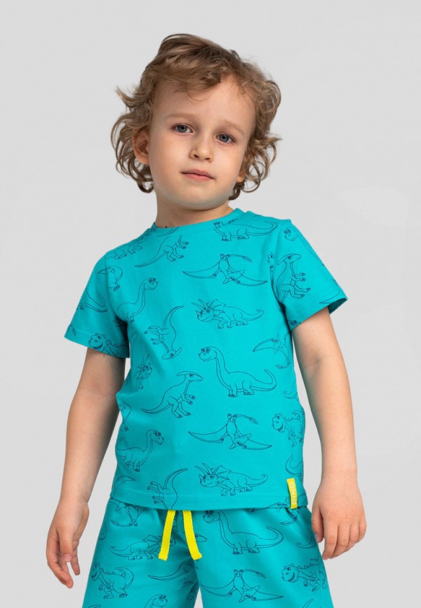 Футболка и шорты PlayToday бирюзовый, размер 110, фото 6
