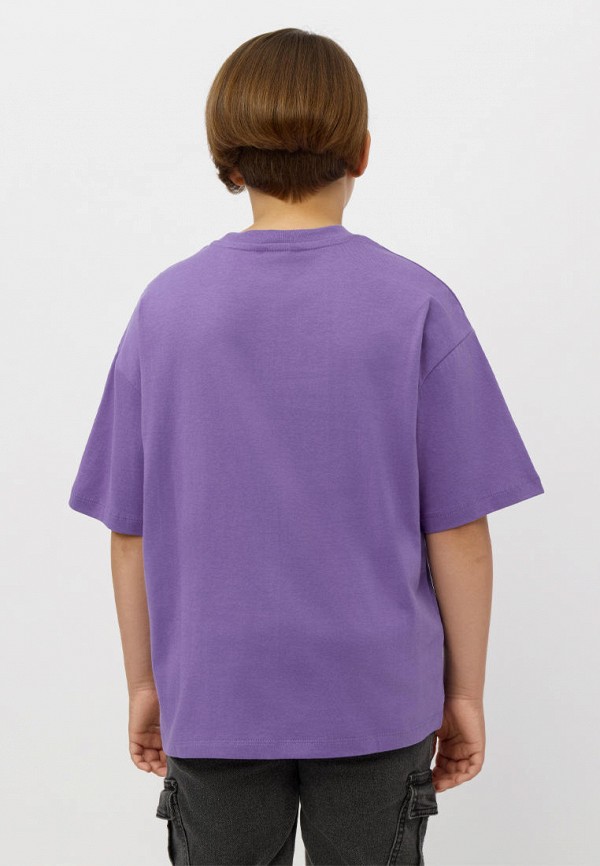 Футболка Modis фиолетовый, размер 158, фото 4