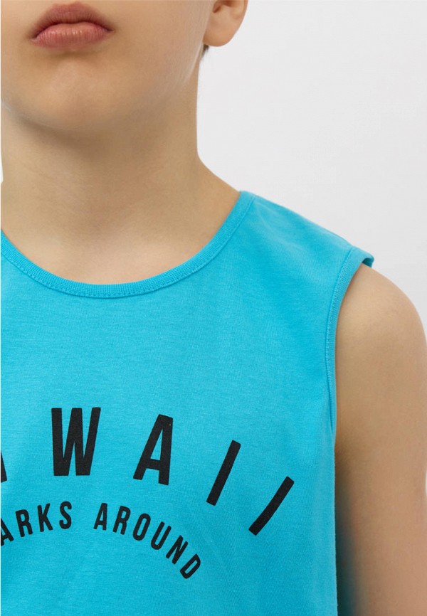 Майка Modis голубой, размер 134, фото 5