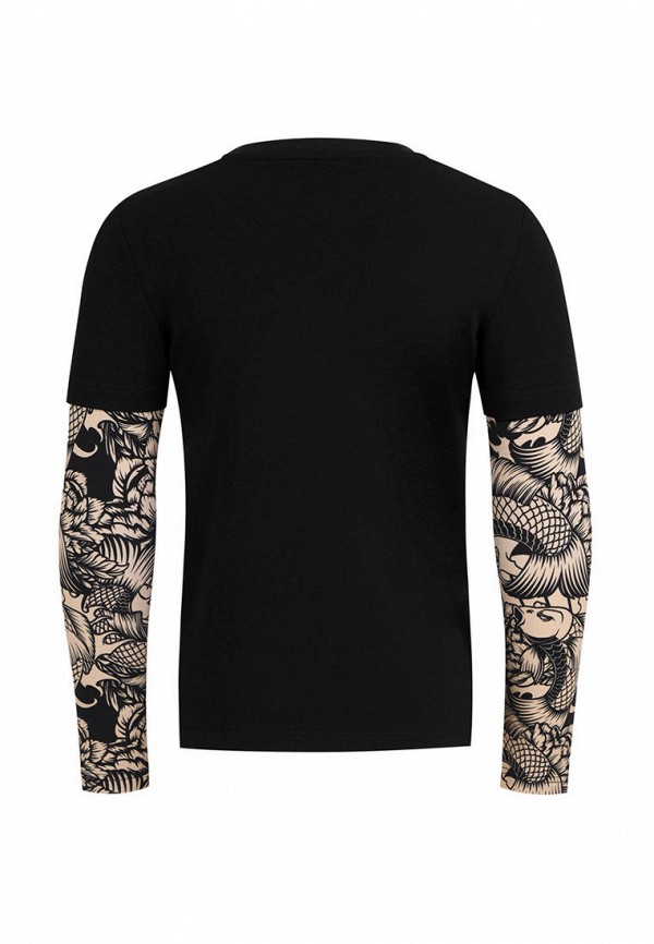 Лонгслив Апрель черный, размер 98, фото 2