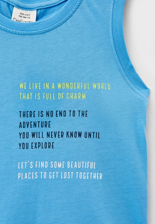 Майка D&F голубой, размер 11, фото 3